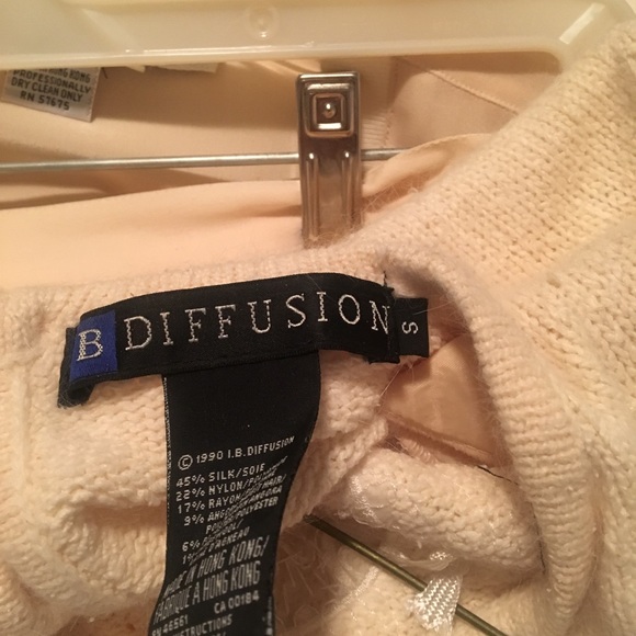 Vintage Lace insert sweater - Picture 2 of 4